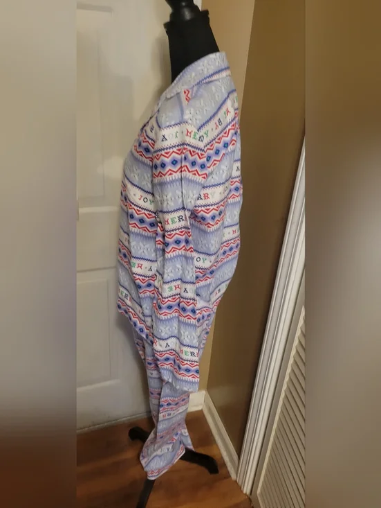 Old Navy Christmas Cozy Printed Pajama Set — Size Small, NWT - Picture 5 of 9